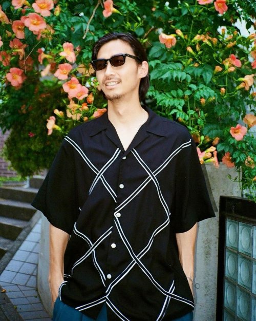 他の写真2: WACKO MARIA/WOLF'S HEAD / HAWAIIAN SHIRT（BLUE）［ハワイアンシャツ-24春夏］