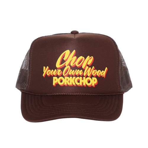 他の写真1: PORKCHOP/CHOP YOUR OWN WOOD CAP（BROWN）［メッシュキャップ-24春夏］