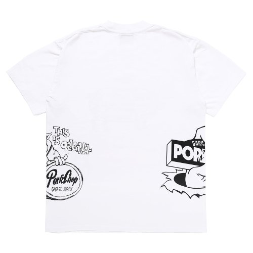 他の写真2: PORKCHOP/24 MULTI LOGOS TEE（WHITE）［プリントT-24春夏］