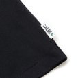 画像4: CALEE/MULTI FUNCTION DROP SHOULDER LOGO TEE（BLACK）［ドロップショルダープリントT-24春夏］ (4)