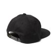 画像3: CALEE/CALEE LOGO EMBROIDERY TWILL CAP（BLACK/WHITE）［ツイルキャップ-24春夏］ (3)