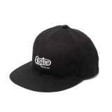 CALEE/CALEE LOGO EMBROIDERY TWILL CAP（BLACK/WHITE）［ツイルキャップ-24春夏］