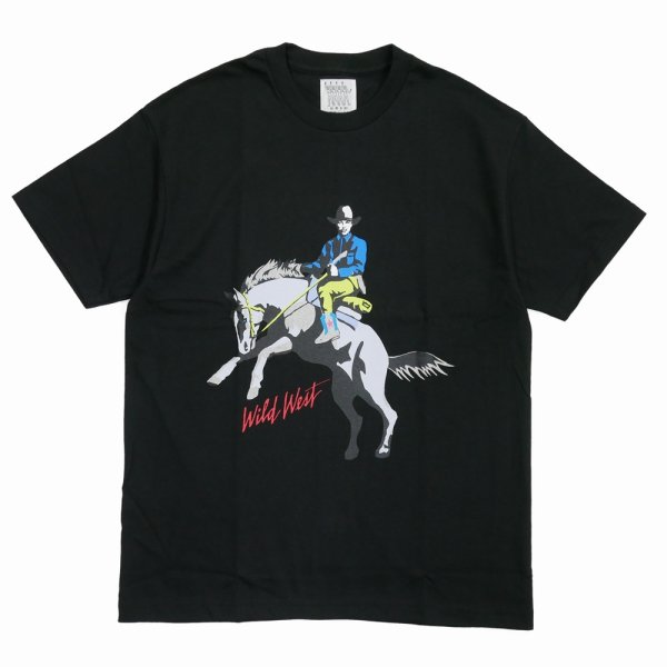 画像1: WACKO MARIA/世界平和プロジェクト / T-SHIRT（BLACK）［プリントT-24春夏］