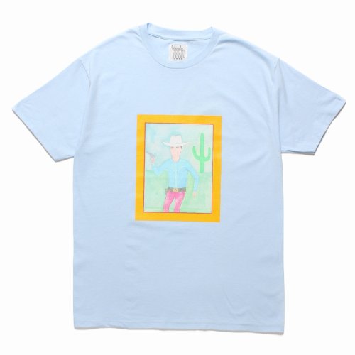 他の写真1: WACKO MARIA/世界平和プロジェクト / T-SHIRT（L-BLUE）［プリントT-24春夏］