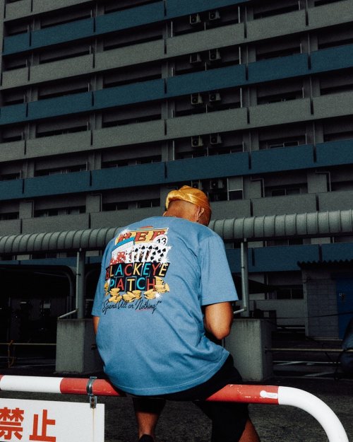 他の写真3: BlackEyePatch/BIG CASINO TEE（D.BLUE）