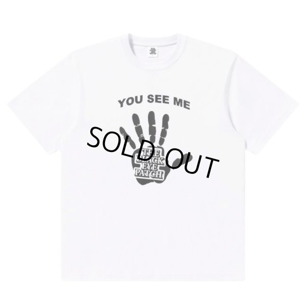 画像1: BlackEyePatch/TALK TO THE HAND TEE（WHITE）