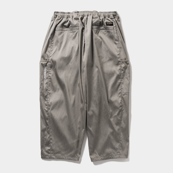 画像2: TIGHTBOOTH/STRIPE CROPPED CARGO PANTS（Grey）［ストライプクロップドカーゴパンツ-24夏］