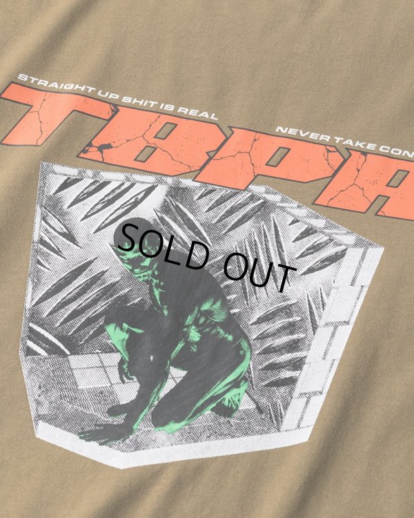 画像3: TIGHTBOOTH/LOST CHILD T-SHIRT（Olive）［プリントT-24夏］