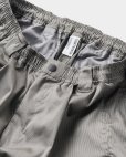 画像4: TIGHTBOOTH/STRIPE CROPPED CARGO PANTS（Grey）［ストライプクロップドカーゴパンツ-24夏］