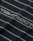 画像3: TIGHTBOOTH/LOGO BORDER T-SHIRT（Black）［ボーダーT-24夏］