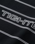 画像4: TIGHTBOOTH/LOGO BORDER T-SHIRT（Black）［ボーダーT-24夏］