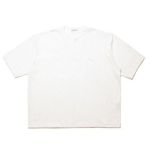 他の写真1: COOTIE PRODUCTIONS/Oversized S/S Tee（Embroidery）（White）［オーバーサイズ刺繍T-24秋冬］