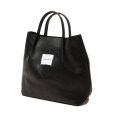 画像2: COOTIE PRODUCTIONS/Leather Tote Bag（Black）［レザートートバッグ-24秋冬］ (2)