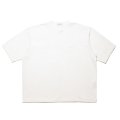 COOTIE PRODUCTIONS/Oversized S/S Tee（Embroidery）（White）［オーバーサイズ刺繍T-24秋冬］