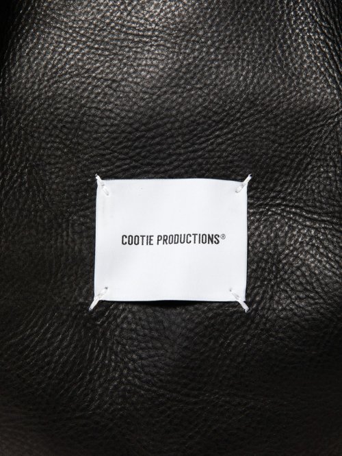 他の写真3: COOTIE PRODUCTIONS/Leather Tote Bag（Black）［レザートートバッグ-24秋冬］