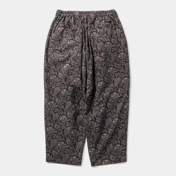 画像2: TIGHTBOOTH/RIPPLE PAISLEY BALLOON PANTS（Black）［ペイズリーバルーンパンツ-24夏］