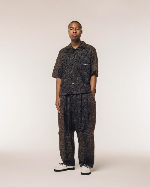 他の写真3: TIGHTBOOTH/RIPPLE PAISLEY BALLOON PANTS（Black）［ペイズリーバルーンパンツ-24夏］