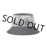 BlackEyePatch/OG LABEL COVERED BUCKET HAT（BLACK）