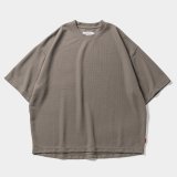 TIGHTBOOTH/WAFFLE T-SHIRT（Olive）［ワッフルT-24夏］