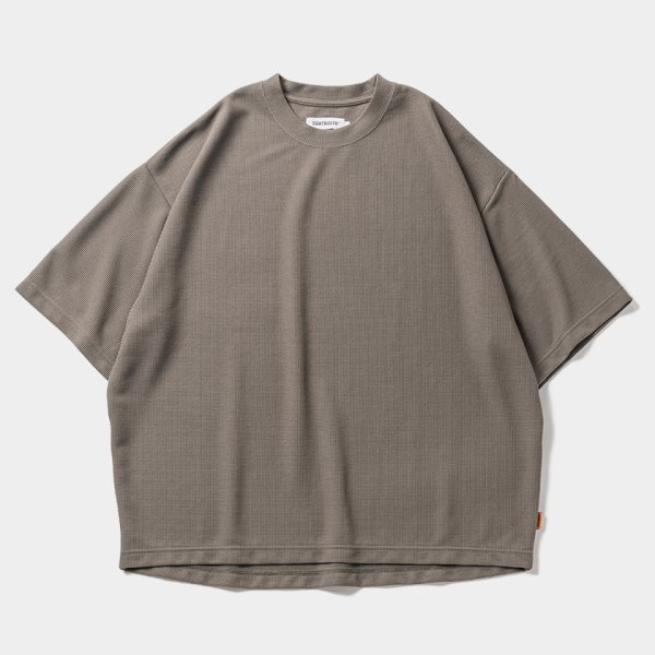 画像1: TIGHTBOOTH/WAFFLE T-SHIRT（Olive）［ワッフルT-24夏］