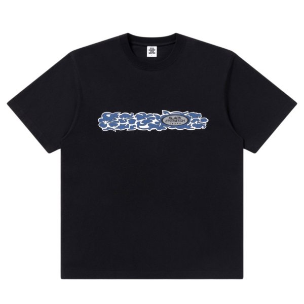 画像1: BlackEyePatch/BEP JEANS HIBISCUS TEE（BLACK）