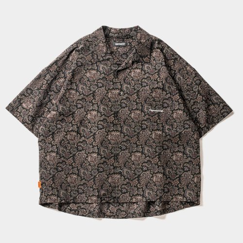 他の写真1: TIGHTBOOTH/RIPPLE PAISLEY ALOHA（Black）［ペイズリーアロハ-24夏］