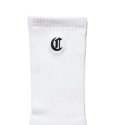 画像2: COOTIE PRODUCTIONS/Raza Middle Socks（White）［ミドルソックス-24秋冬］ (2)