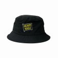 画像1: ROUGH AND RUGGED/HENRY HAUZ NYLON HAT（BLACK）［ナイロンハット-24春夏］ (1)