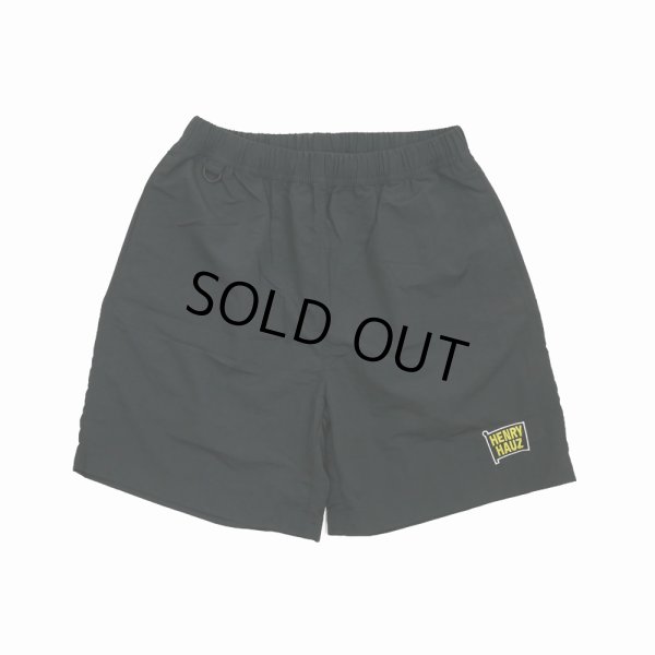 画像1: ROUGH AND RUGGED/HENRY HAUZ NYLON SHORTS（BLACK）［ナイロンショーツ-24春夏］