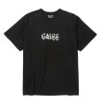 画像2: CALEE/BINDER NECK R&F VINTAGE T-SHIRT ＜NATURALLY PAINT DESIGN＞（BLACK）［プリントT-24春夏］ (2)