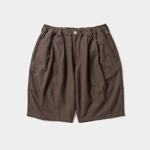 他の写真1: TIGHTBOOTH/HONEYCOMB BORDER BIG SHORTS（Brown）［ハニカムボーダービッグショーツ-24夏］