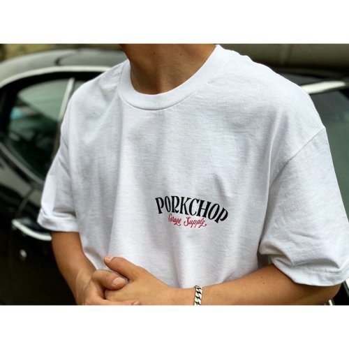 他の写真3: PORKCHOP/PORK BACK TEE（WHITE）［プリントT-24春夏］