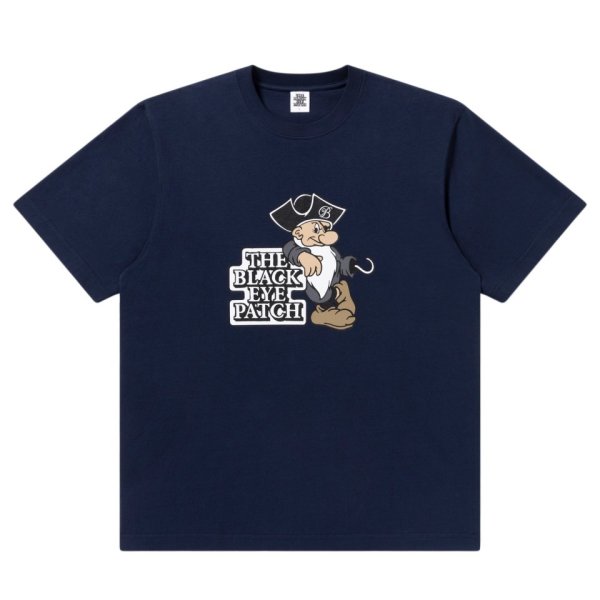 画像1: BlackEyePatch/OG PIRATE TEE（NAVY）