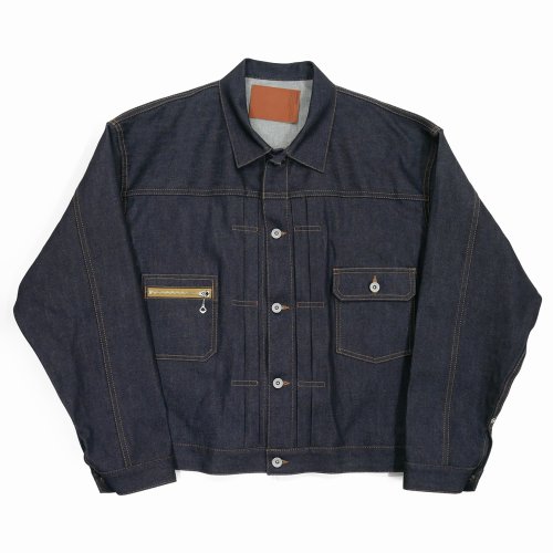 他の写真1: DAIRIKU/Rigid 2pkt Denim Jacket（Indigo）［2ポケットデニムJKT-24秋冬］