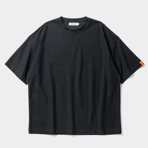 他の写真1: TIGHTBOOTH/HONEYCOMB BORDER T-SHIRT（Black）［ハニカムボーダーT-24夏］