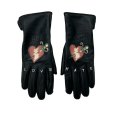 画像1: DAIRIKU/"Mitchum" Leather Glove（Black）［レザーグローブ-24秋冬］ (1)