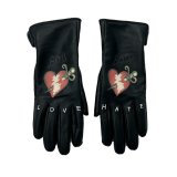 DAIRIKU/"Mitchum" Leather Glove（Black）［レザーグローブ-24秋冬］
