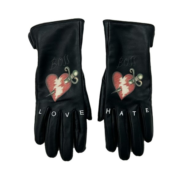 画像1: DAIRIKU/"Mitchum" Leather Glove（Black）［レザーグローブ-24秋冬］