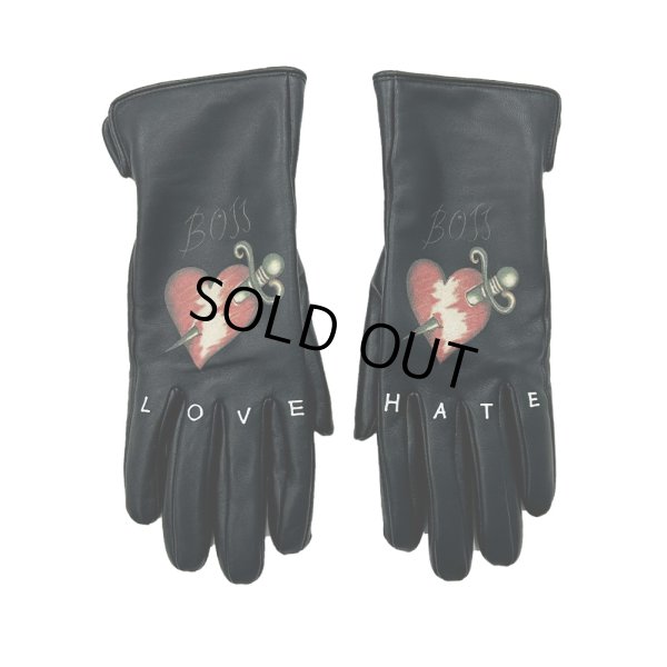 画像1: DAIRIKU/"Mitchum" Leather Glove（Black）［レザーグローブ-24秋冬］