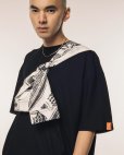 画像2: TIGHTBOOTH/HONEYCOMB BORDER T-SHIRT（Black）［ハニカムボーダーT-24夏］ (2)