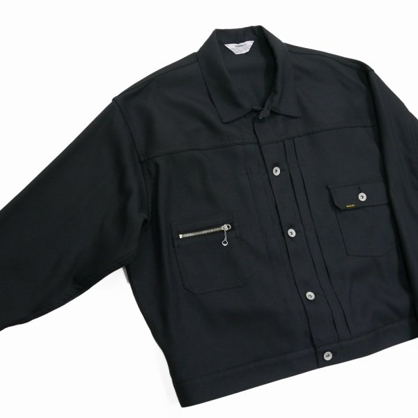 画像3: DAIRIKU/2pkt Polyester Jacket（Black）［2ポケットポリエステルJKT-24秋冬］