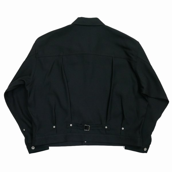 画像2: DAIRIKU/2pkt Polyester Jacket（Black）［2ポケットポリエステルJKT-24秋冬］