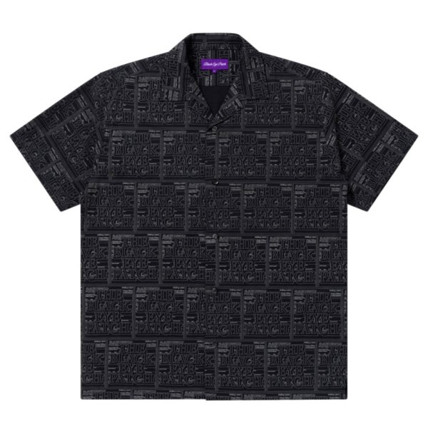 画像1: BlackEyePatch/PRIORITY LABEL S/S RAYON SHIRT（BLACK）