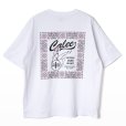 画像1: CALEE/× HIGH FIVE FACTORY CAL RETRO GIRL BANDANNA TEE（WHITE）［プリントT-24春夏］ (1)