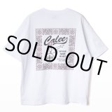 CALEE/× HIGH FIVE FACTORY CAL RETRO GIRL BANDANNA TEE（WHITE）［プリントT-24春夏］