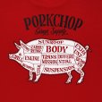 画像4: PORKCHOP/PORK BACK TEE（RED）［プリントT-24春夏］