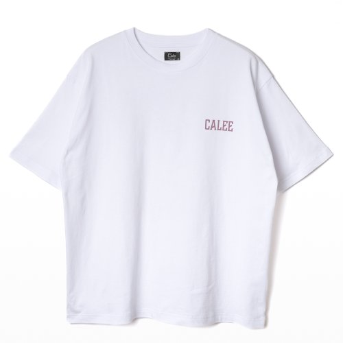 他の写真1: CALEE/× HIGH FIVE FACTORY CAL RETRO GIRL BANDANNA TEE（WHITE）［プリントT-24春夏］