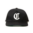 画像1: COOTIE PRODUCTIONS/T/C Twill 5 Panel Cap（Black）［T/Cツイル5パネルキャップ-24秋冬］ (1)