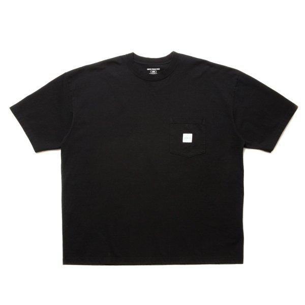 画像1: COOTIE PRODUCTIONS/Garment Dyed Error Fit S/S Tee（Black）［エラーフィットポケT-24秋冬］