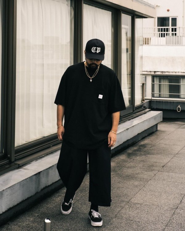 画像4: COOTIE PRODUCTIONS/Garment Dyed Error Fit S/S Tee（Black）［エラーフィットポケT-24秋冬］